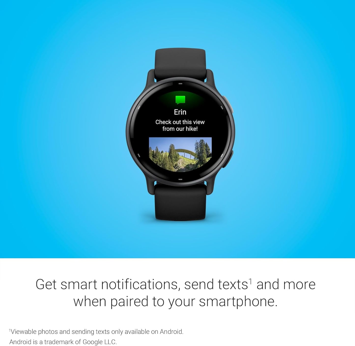 Garmin vívoactive 5, Health and Fitness GPS Smartwatch, AMOLED Display, Up to 11 Days of Battery, Black