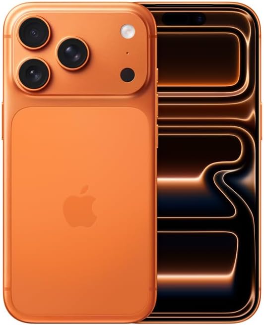 Apple iPhone 17 Pro,, 512GB,eSIM, Cosmic Orange- Unlocked
