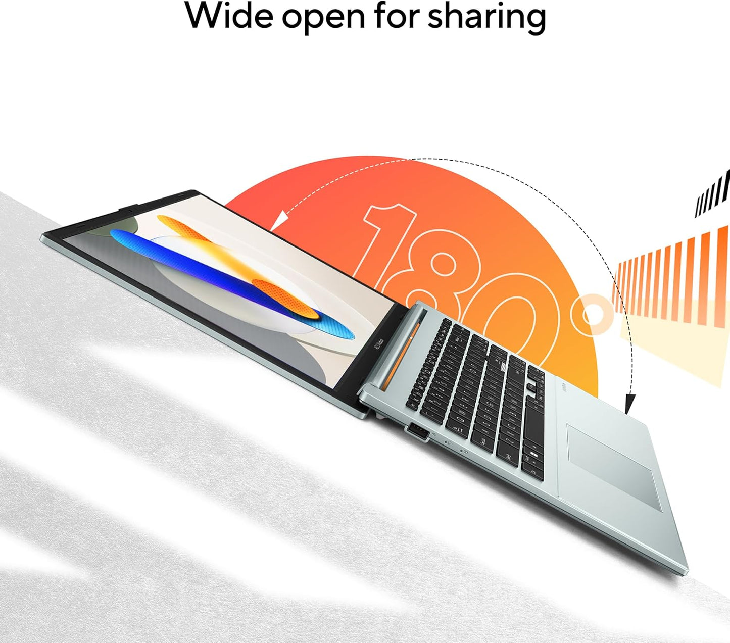 ASUS Vivobook Go 15 Thin & Light Laptop, 15.6” Full HD Display, AMD Ryzen 5 7520U Processor, 16GB RAM, 1T SSD, Windows 11 Home, Green Gray, E1504FA-AS53-CA