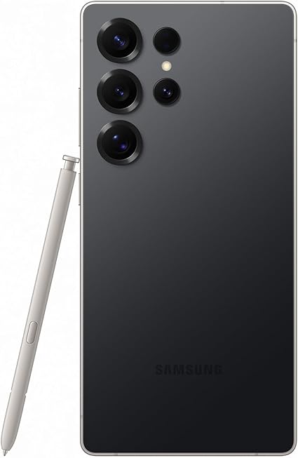 Samsung Galaxy S25 Ultra - Titanium Black, 512GB, AI Smartphone, 6.9" AMOLED Display, 200MP, S-Pen Included, Cross App, Night Video (Unlocked, CAD Version & Warranty)