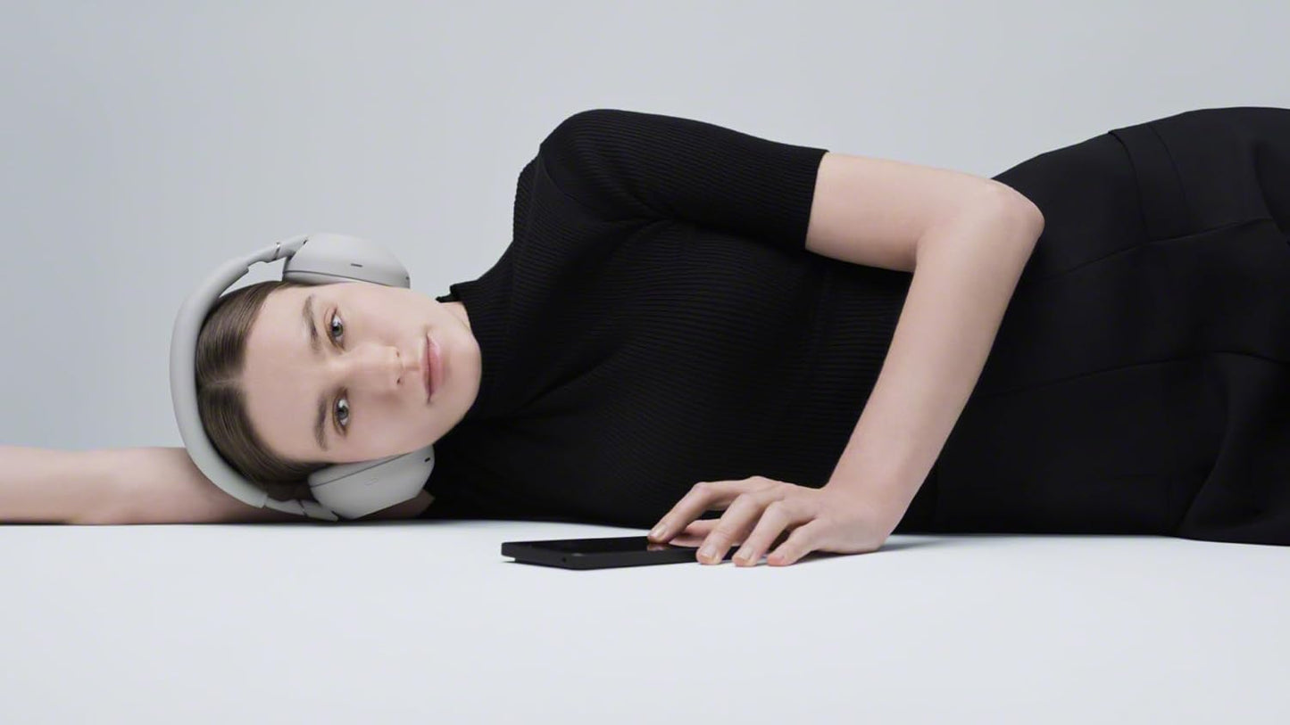 Sony WH-1000XM6 The Best Wireless Noise Canceling Headphones, HD NC Processor QN3, 12 Microphones, Adaptive NC Optimizer, Mastered by Engineers, Studio-Quality, 30-Hour Battery, Platinum Silver