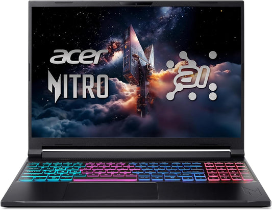 Acer Nitro V Slim ANV16S-41-R2AJ-US Laptop 16" FHD, AMD Ryzen 7 260, 32GB RAM, 1TB SSD, NVIDIA GeForce RTX 5060, Win 11
