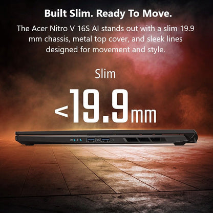 Acer Nitro V Slim ANV16S-41-R2AJ-US Laptop 16" FHD, AMD Ryzen 7 260, 32GB RAM, 1TB SSD, NVIDIA GeForce RTX 5060, Win 11