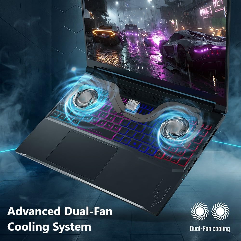 Acer Nitro V Slim ANV16S-41-R2AJ-US Laptop 16" FHD, AMD Ryzen 7 260, 32GB RAM, 1TB SSD, NVIDIA GeForce RTX 5060, Win 11